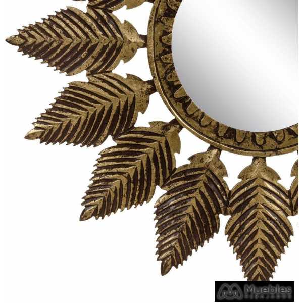 Espejo oro dm decoracion 90 x 175 x 90 cm 10
