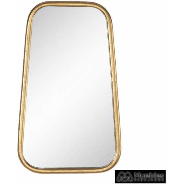 Espejo oro metal decoracion 2250 x 2 x 40 cm 2