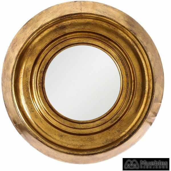 Espejo oro metal decoracion 7150 x 1250 x 7150 cm