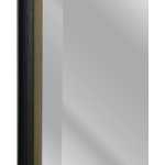 espejo oro negro madera decoracion 46 x 6 x 116 cm 3