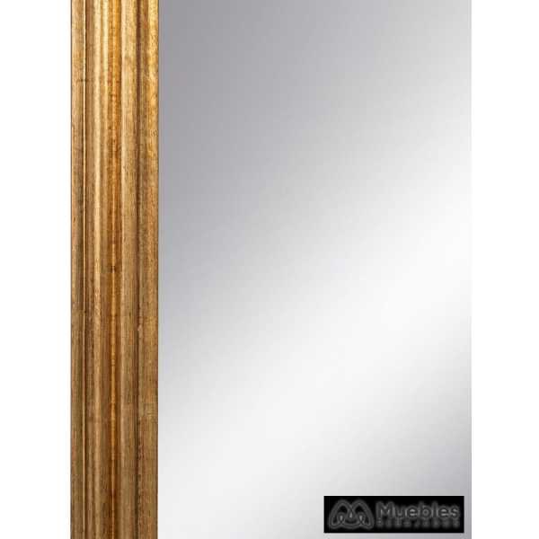 Espejo oro viejo cristal madera 103 x 5 x 108 cm 4