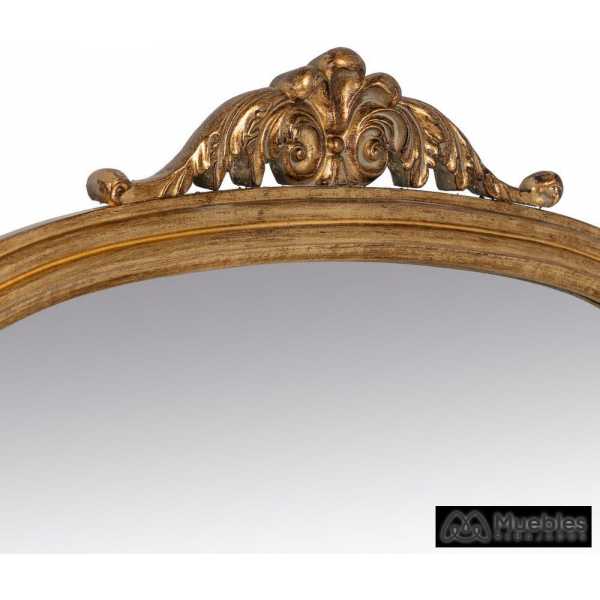 Espejo oro viejo cristal madera 103 x 5 x 108 cm 7
