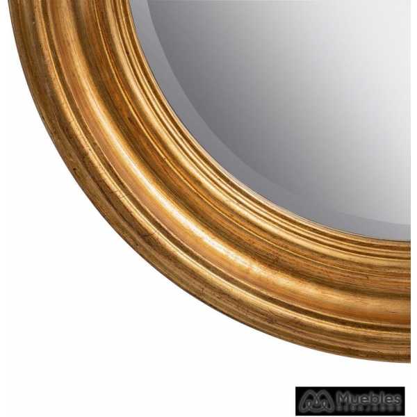 Espejo oro viejo cristal madera 53 x 350 x 53 cm 3