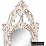 espejo pared blanco rozado madera 27 x 2 x 107 cm 5