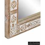 espejo pared blanco rozado madera 9150 x 4 x 137 cm 4