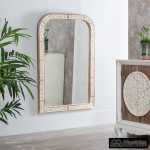 espejo pared blanco rozado madera 9150 x 4 x 137 cm 7