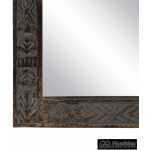 espejo pared marron madera 77 x 3 x 113 cm 5