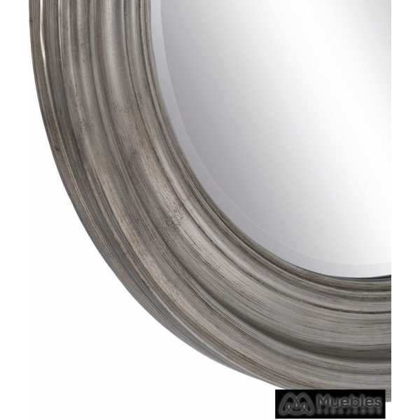 Espejo plata envejecida cristal madera 53 x 350 x 53 cm 5
