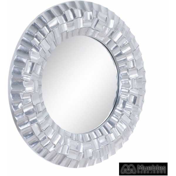 Espejo plata pu cristal decoracion 118 x 1020 x 118 cm 2