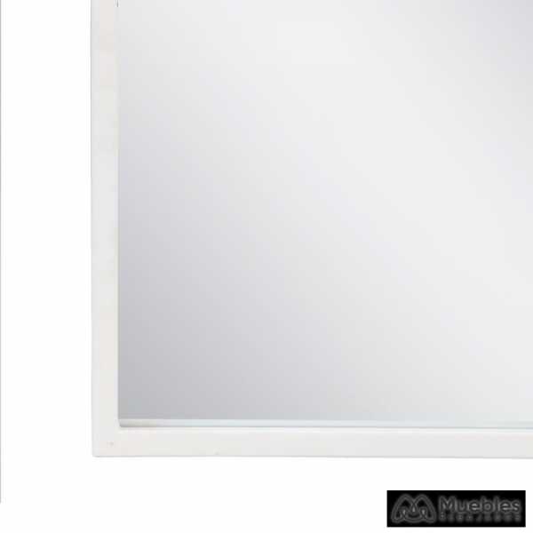 Espejo ventana blanco metal cristal 90 x 3 x 180 cm 6