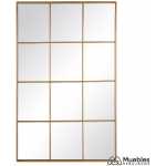 espejo ventana oro metal cristal 90 x 3 x 120 cm 2