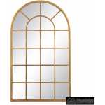 espejo ventana oro metal decoracion 65 x 250 x 110 cm