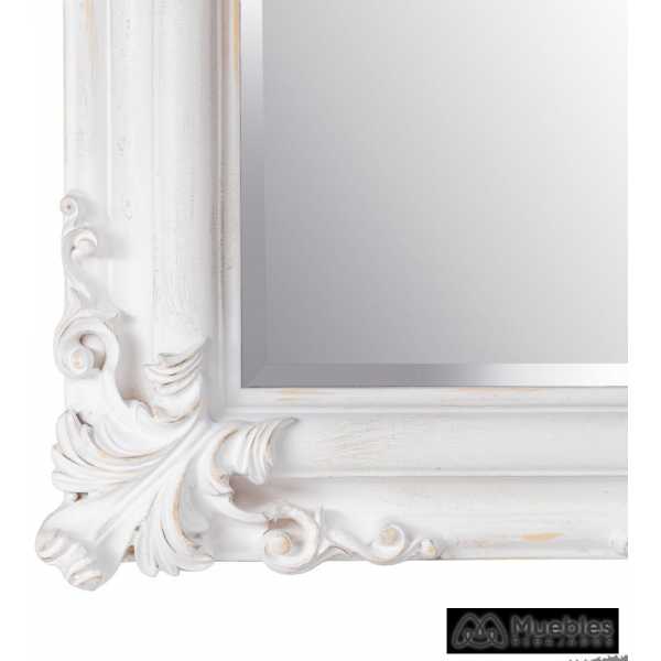 Espejo vestidor blanco rozado 56 x 4 x 172 cm 4