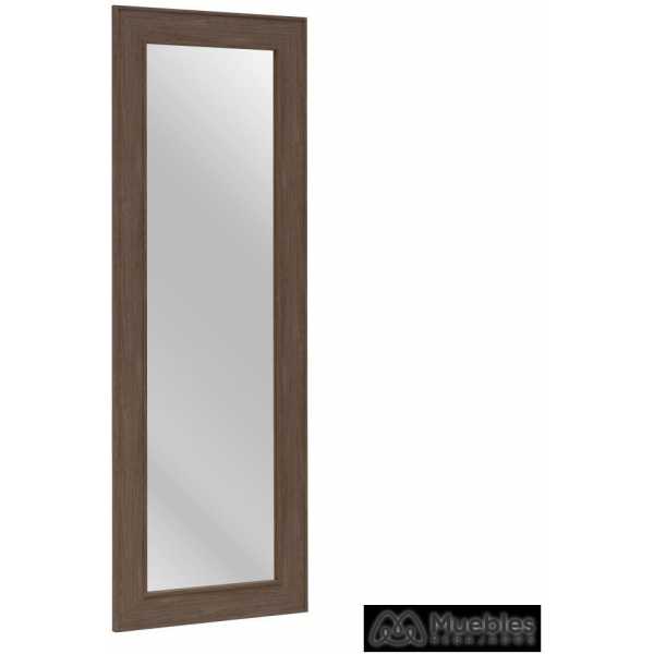 Espejo vestidor marron madera 56 x 2 x 156 cm 3