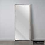 espejo vestidor oro blanco madera 76 x 6 x 176 cm