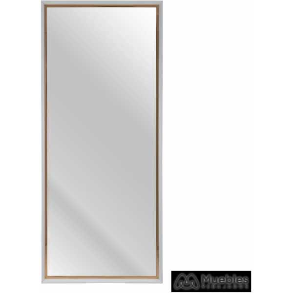 espejo vestidor oro blanco madera 76 x 6 x 176 cm 2
