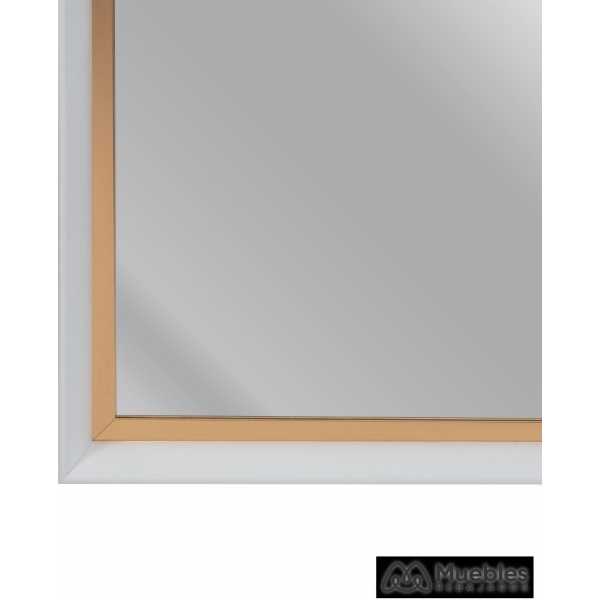 espejo vestidor oro blanco madera 76 x 6 x 176 cm 6