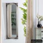 espejo vestidor plata envejecida 56 x 4 x 172 cm 8