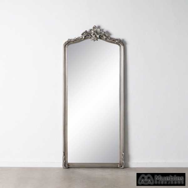 espejo vestidor plata envejecida 88 x 198 cm