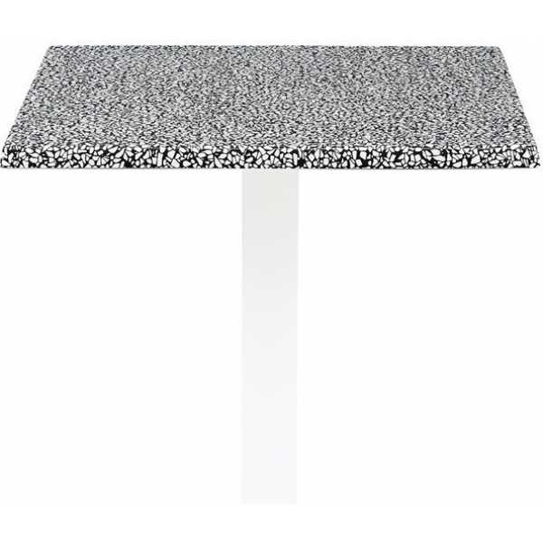 mesa alta bristol fundicion 4 pies negra tapa 60x60 cms color a elegir 2
