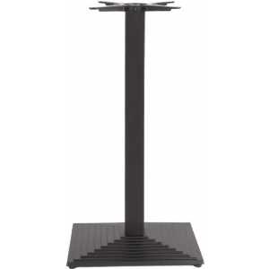 mesa alta tiber negra base de 110 cms y tapa de 110 x 70 cms color a elegir 1