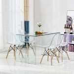 mesa apolo cristal curvado transparente 125 x 70 cms 4