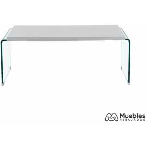 mesa ariston baja lacada blanca cristal 110x55 cms 1