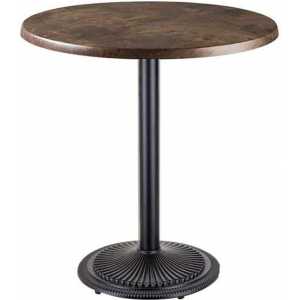 mesa arno negra base de 72 cms y tapa de 60 cms color a elegir