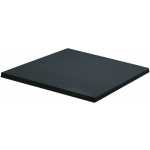 mesa arno negra base de 72 cms y tapa de 80x80 cms color a elegir 2