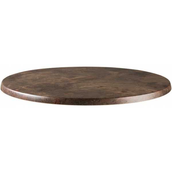 mesa benagil acero inoxidable base de 72 cms y tapa 60 cms color a elegir 1