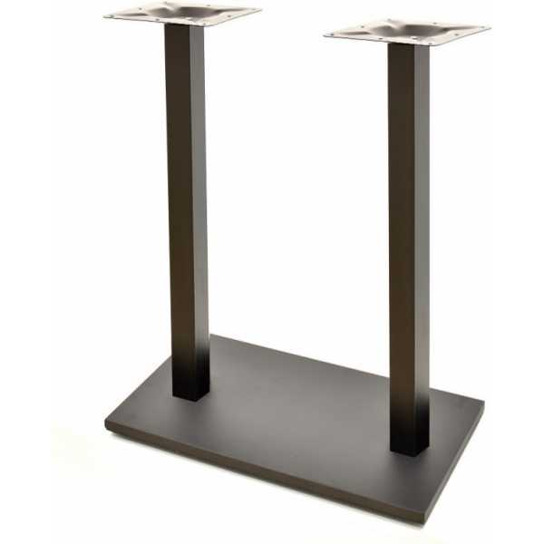 mesa beverly alta negra base rectangular y tapa de 110x70 cms color a elegir 1