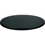 mesa beverly negra base de 72 cms y tapa de 80 cms color a elegir 1
