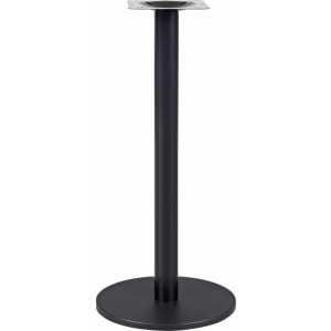 mesa boheme alta negra base de 115 cms y tapa de 60 cms color a elegir 1