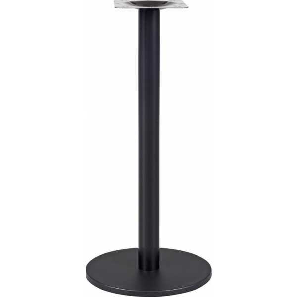 mesa boheme alta negra base de 115 cms y tapa de 60 cms color a elegir 1