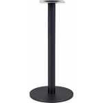 mesa boheme alta negra base de 115 cms y tapa de 60 x 60 cms color a elegir 1