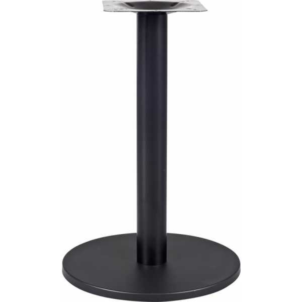 mesa boheme negra base de 72 cms y tapa de 60 cms color a elegir 1