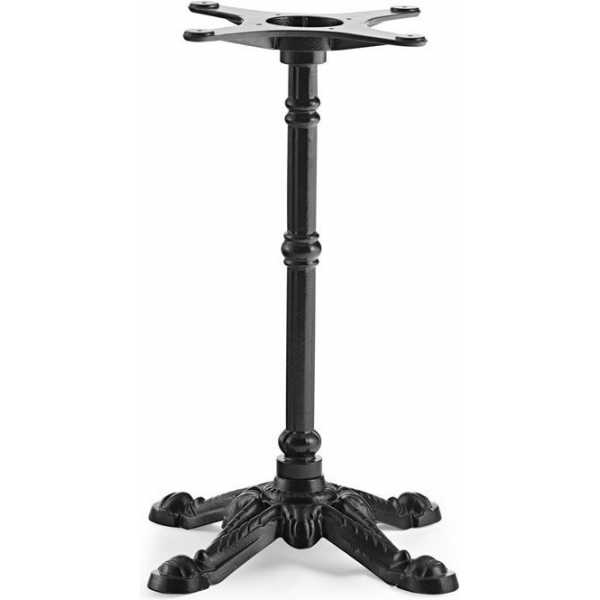 mesa bristol fundicion 4 pies negra tapa 60x60 cms color a elegir 1