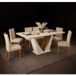 mesa dalila madera blanco roto roble blanco roto 170x90 cms 1