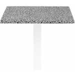 mesa ebro negra base de 72 cms y tapa de 60x60 cms color a elegir 2