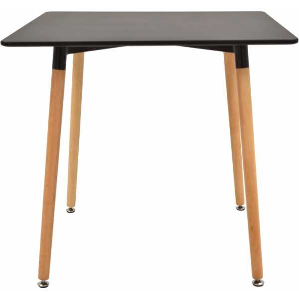 mesa edurne madera tapa lacada negra 80 x 80 cms 1