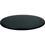 mesa eiffel new alta aluminio 4 pies negra base de 108 cms y tapa 70 cms color a elegir 2