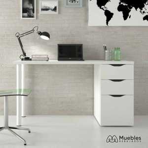Mesa escritorio blanca 004604a