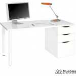 mesa escritorio blanco reversible 004604a