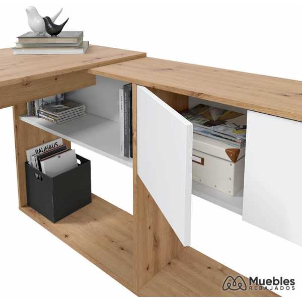 mesa escritorio estanteria 8