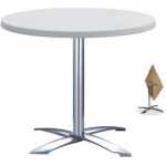 mesa gather aluminio abatible base de 73 cms y tapa 60 cms color a elegir