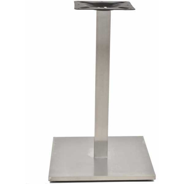 mesa ipanema acero inoxidable base de 72 cms y tapa 70 cms color a elegir