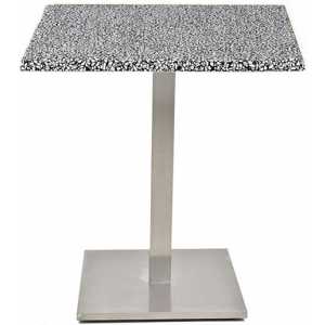 mesa ipanema acero inoxidable base de 72 cms y tapa 80 x 80 cms color a elegir