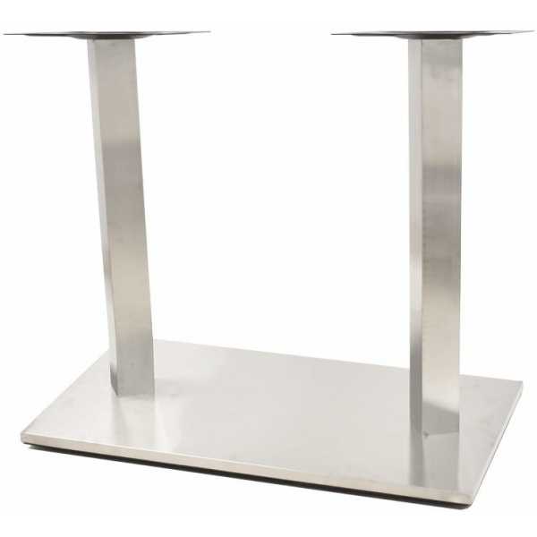 mesa ipanema acero inoxidable tapa 120 x 80 cms color a elegir 1