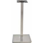 mesa ipanema alta acero inoxidable base de 110 cms y tapa 60 cms color a elegir 1
