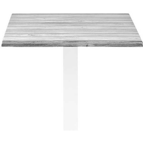 mesa lirio metal base de 75 x 75 cms y tapa 80 x 80 cms color a elegir 2